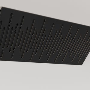 Small Bass Trap &quot;WAVE-Horizont&quot; for mount in corner under the ceiling | Recording Studio Acoustical Treatments | Size: 23x50cm/ 9x20 inches