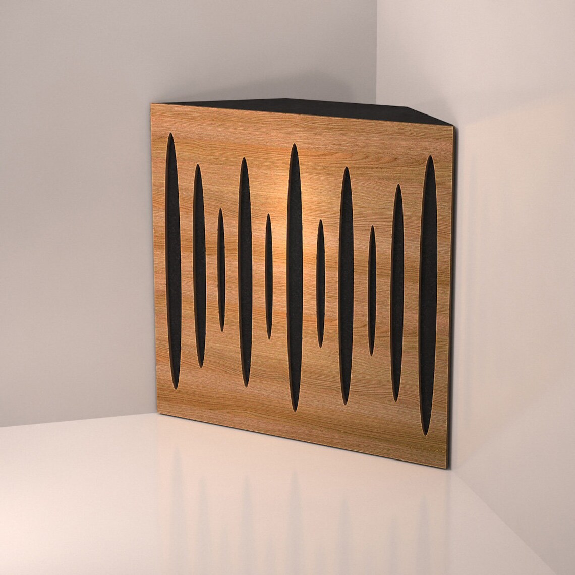 Corner Acoustic Bass Traps Pulse for rec.studio Etsy