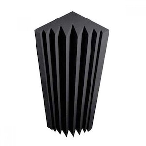 Ceiling Corner Bass Trap «Klin» 250x250 mm / 9.85x9.85 inches. Acoustic Foam for rec.studio