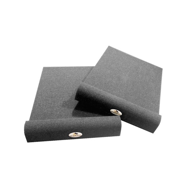 Studio Monitor Isolation Pads for 5 Inch Monitors | 295x210x40mm / (11.7 x8.3x1.6 in) | Pair of Two Acoustic Foam, Fits most Speaker Stands