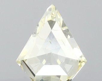 0.54 CT Shield Diamond Yellow Color Natural loose Diamond Shield Cut Gift For Diamond Jewelry Diamond Ring 50RO1-6