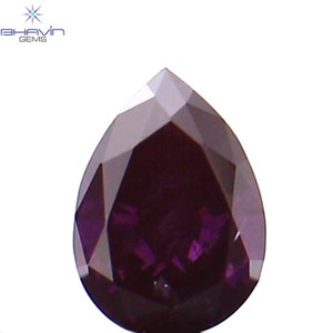 0.09 CT Pear Diamond Natural loose Diamond Pear Cut Pink Color Gifts Diamond Jewelry Diamond Ring TFS-1068