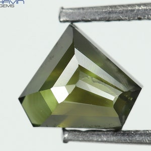 0.38 CT Pentagon Shape Natural Green Color An Exquisite Addition to Your Collection of Engagement Ring Diamond Jewelry TFS-60