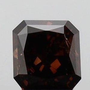 0.20 CT Radiant Diamond Natural Red Color Create Timeless Moments with Exceptional Engagement Ring Diamond Jewelry P30FC1-153