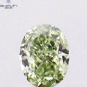 0.09 CT Oval Diamond Enhanced Bluish Green Color An Exquisite Addition to Your Collection of Engagement Ring Diamond Jewelry TFS-334