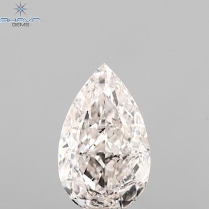GIA Certified 1.14 CT Pear Natural Diamond Brown Color Create Timeless Moments with Exceptional Engagement Ring Diamond Jewelry 482-1