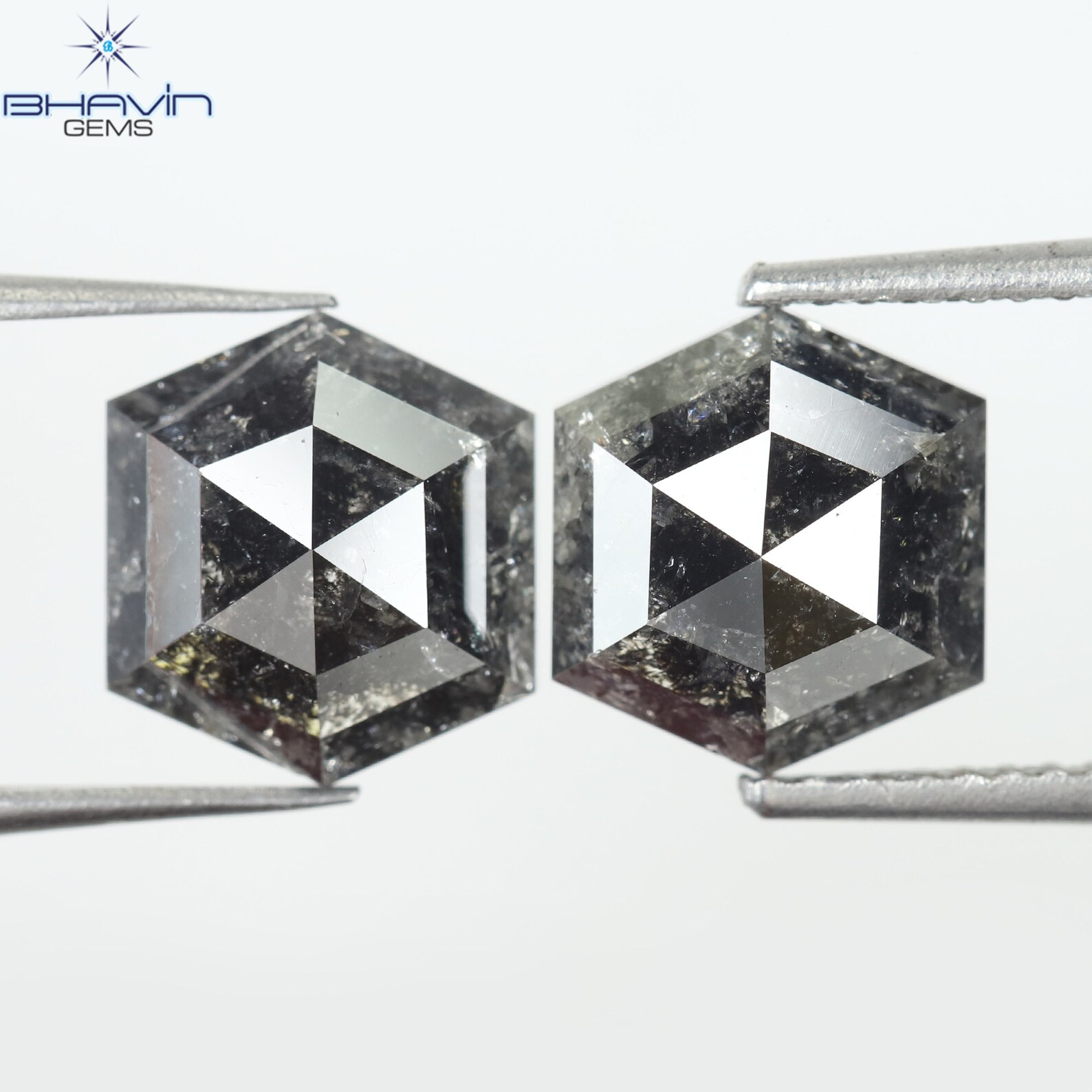 3.99 CT Hexagon Diamond Natural loose Diamond Hexagon Cut Etsy