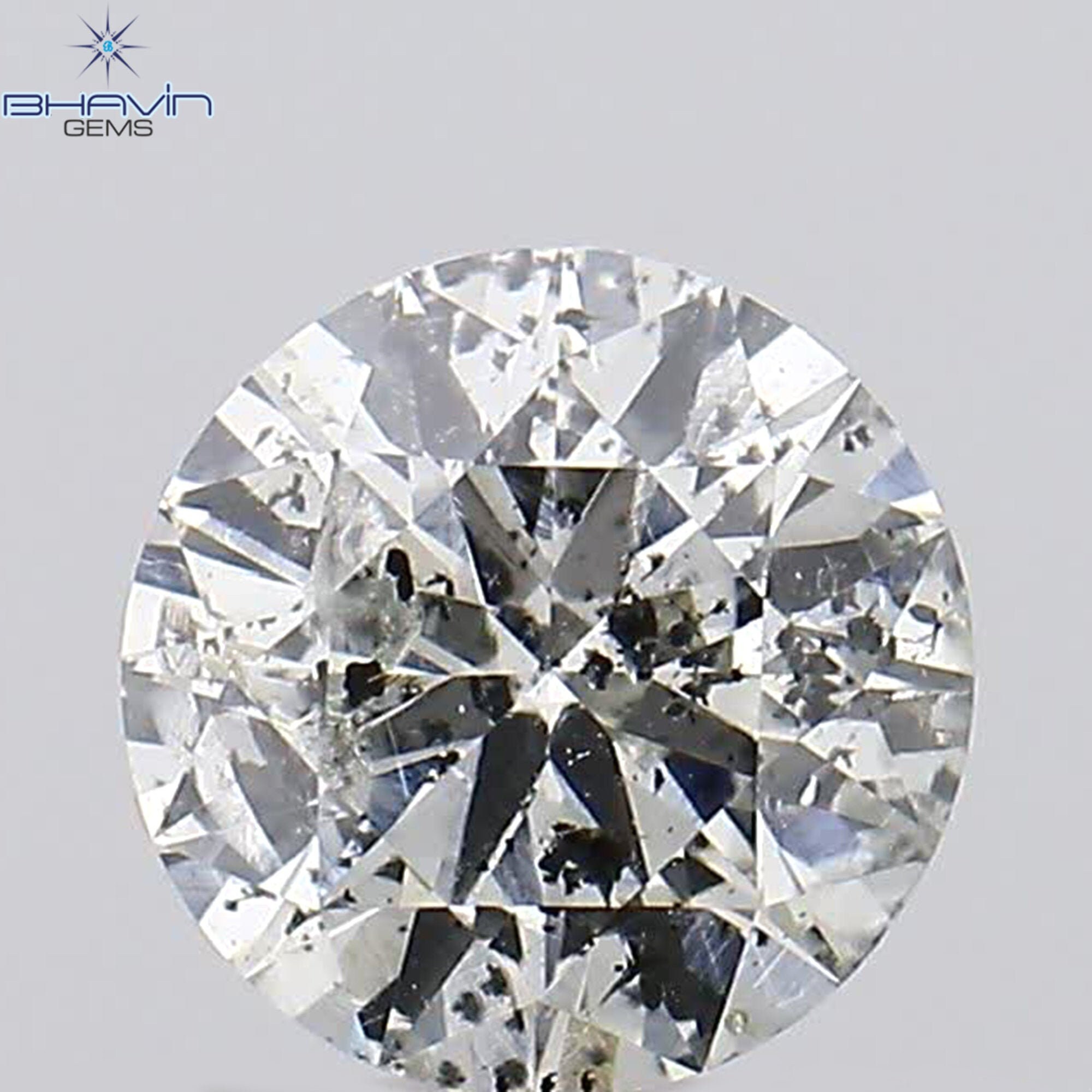 0.50 CT Round Diamond White I Color Natural loose Etsy
