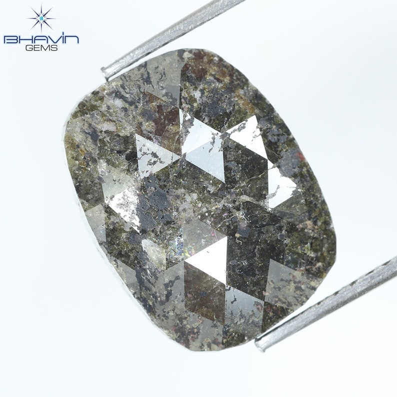 5.94 CT Cushion Brown Red Natural loose Diamond For Engagement Ring and Wedding Ring Sku:N24SC-1