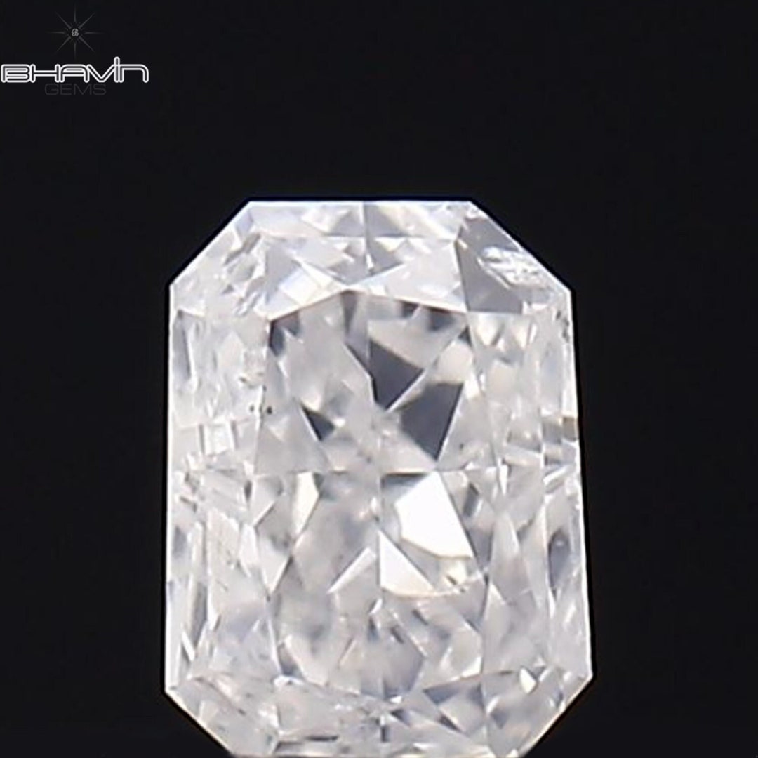 0.06 CT ラディアント ダイヤモンド ホワイトカラー 天然ルース