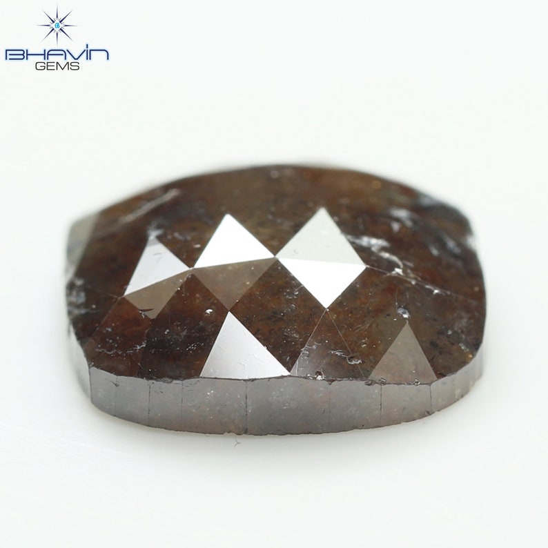 1.46 CT Natural loose Cushion Brown Red Salt And pepper I3 Clarity diamond For Engagement Ring and Wedding Ring Sku:N17-2