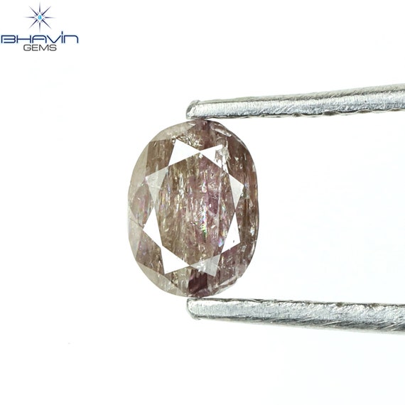 0.40 CT オーバルカット 天然ピンクダイヤモンド 絶妙なダイヤモンド