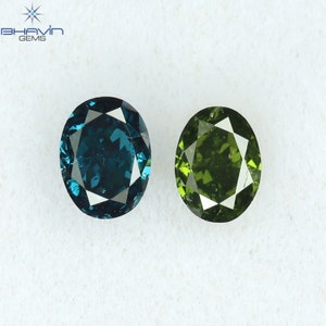 0,24 CT/2 stuks ovale vorm verbeterde kleurmix Perfect voor het creëren van unieke verlovingsring diamanten sieraden TFS-786