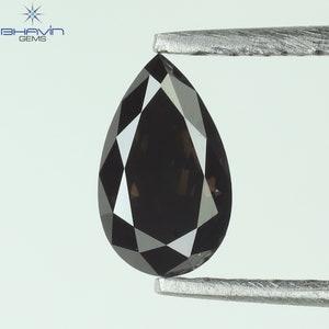 0.28 CT, Pear Diamond, Natural loose diamond, Pear Cut, Brown(Cognac) Color, Gifts, Rings, Diamond, Jewelry, Diamond Ring, TFS-229