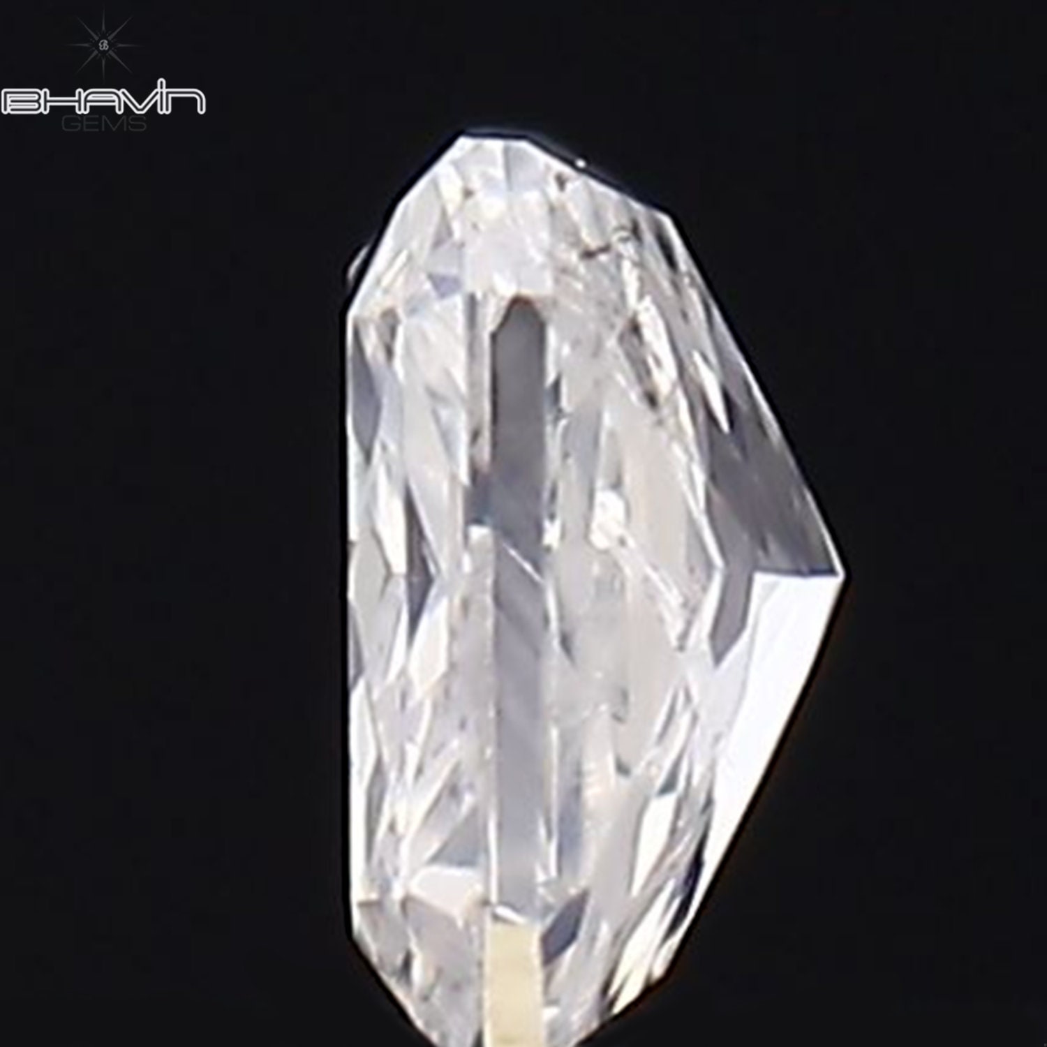 0.06 CT ラディアント ダイヤモンド ホワイトカラー 天然ルース