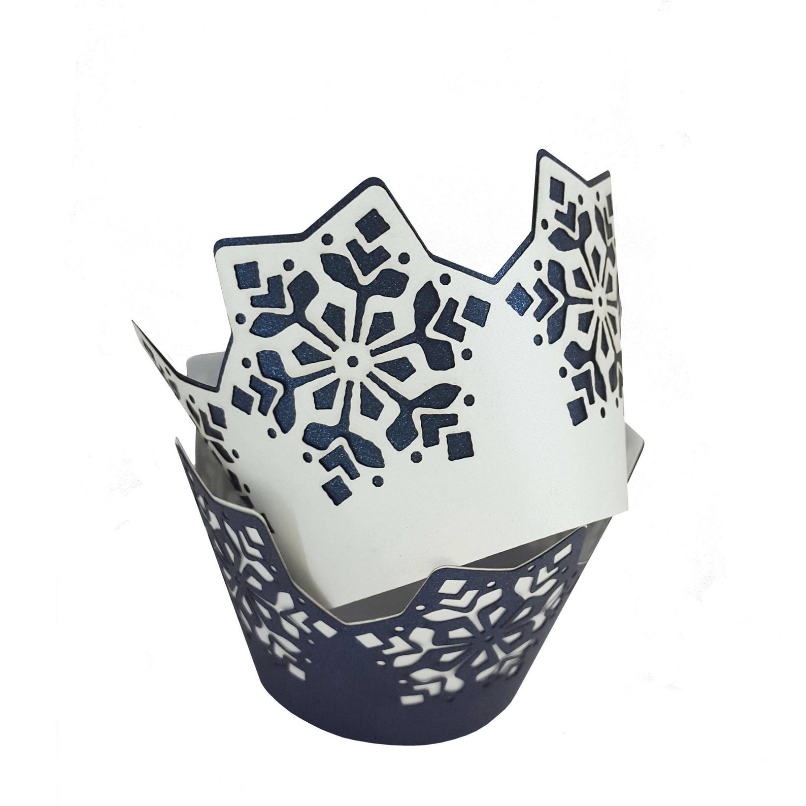 Christmas CUPCAKE WRAPPERS SVG Digital file Vector Pattern Etsy