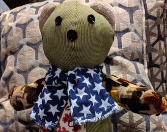 Patchwork Wish Teddy Bear