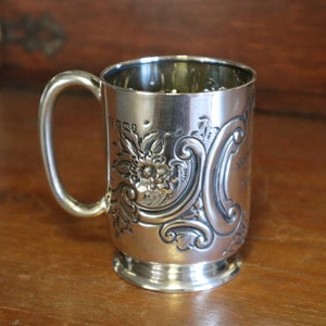 Solid Silver Cup Etsy UK