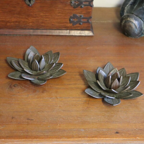 Lotus Candle Holder Etsy