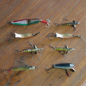 Old Fishing Lures -  UK