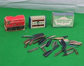 Collection of Vintage Pen Nibs - Myers - Esterbrook - Thomas Hope - Heintze others