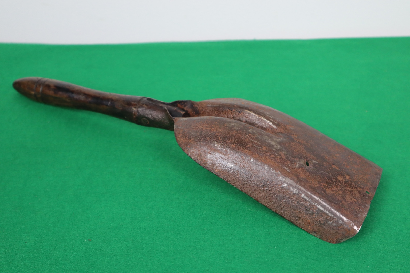 Vintage Metal Coal Shovel with Wooden Handle Coal Shovel Etsy