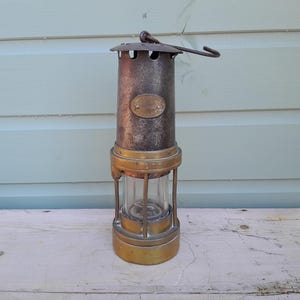 E Thomas and Williams Miners Lamp - Etsy