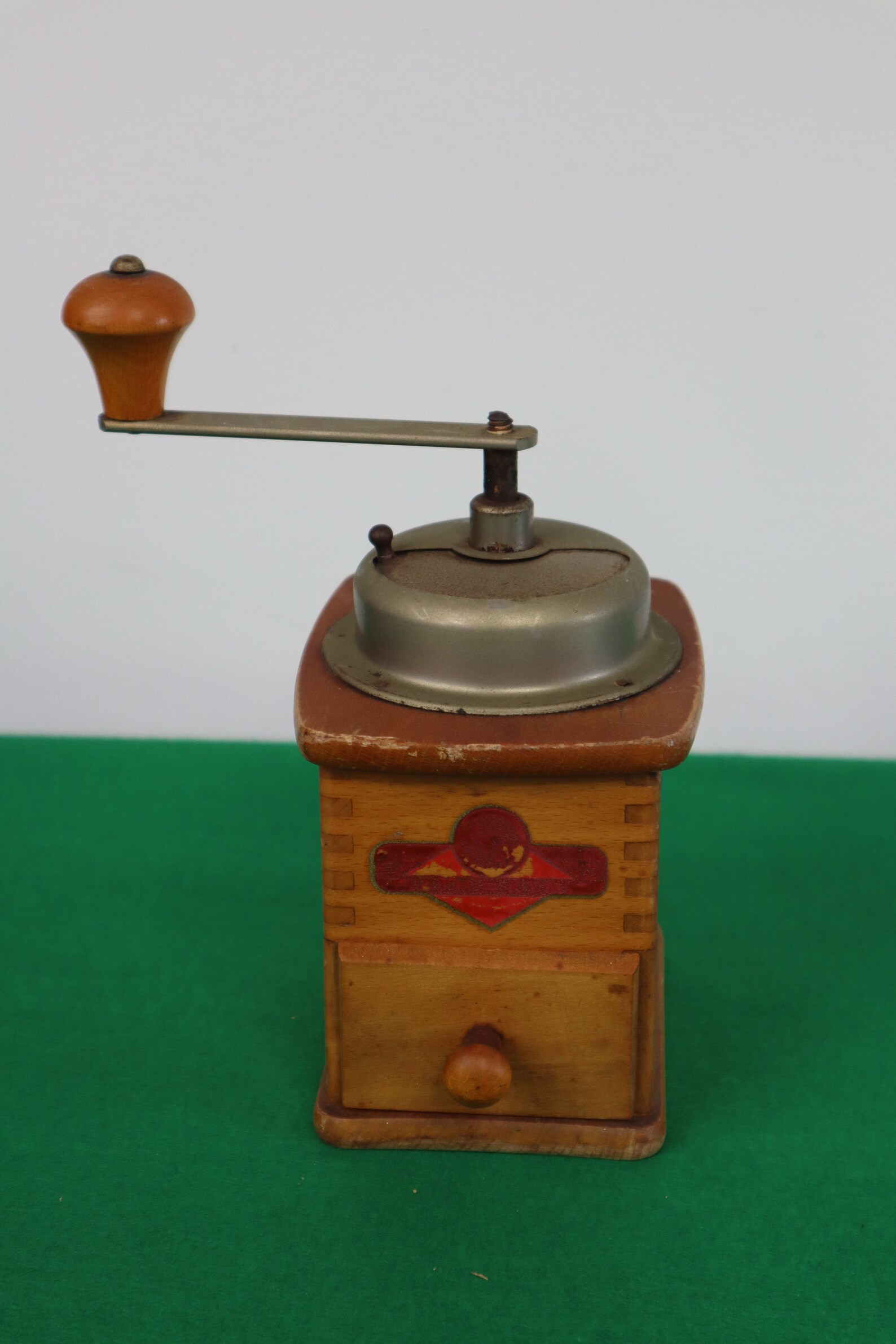 KYM Germany Wood Coffee Grinder Vintage Coffee Mill Etsy