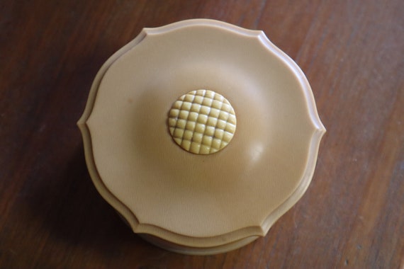 Pair of Early Plastic Vanity / Make-up Containers… - image 6