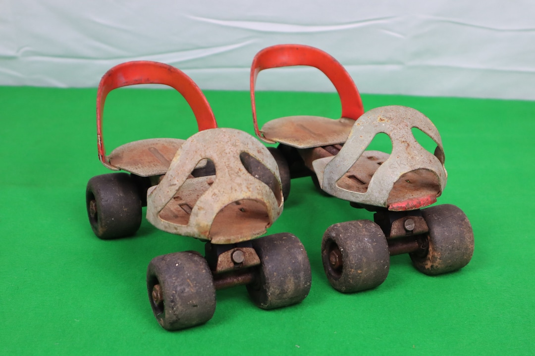 1960's MECCANO Super Skates Metal Roller Skates by Meccano Etsy