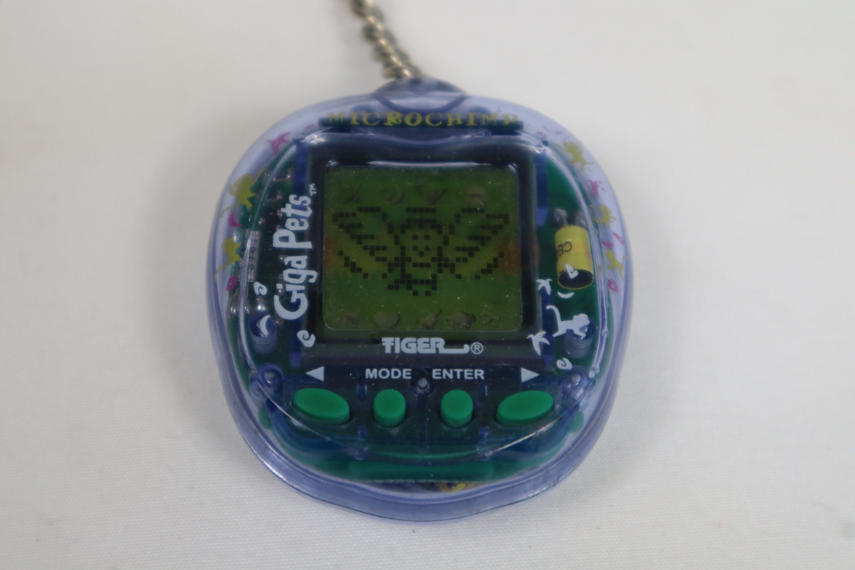 1997 Giga-pets Microchimp by Tiger Electronics - Tamagotchi Cyber