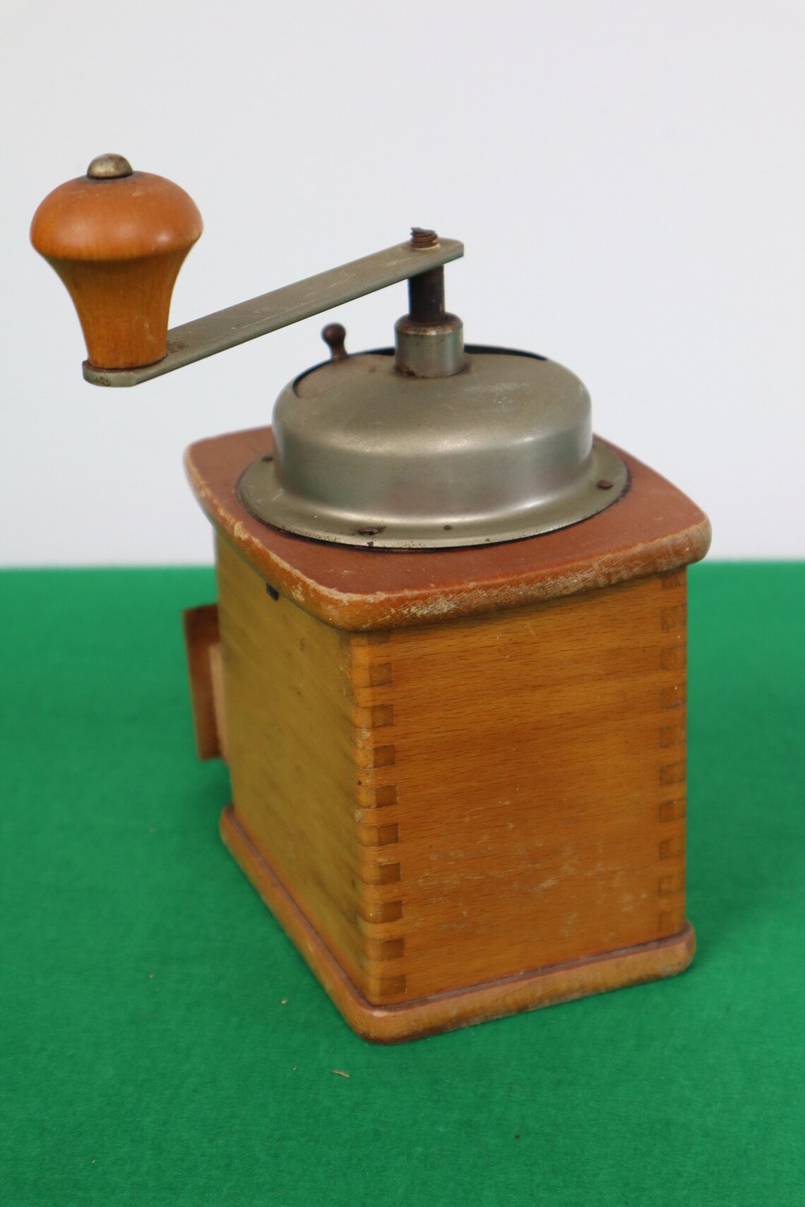 KYM Germany Wood Coffee Grinder Vintage Coffee Mill Etsy