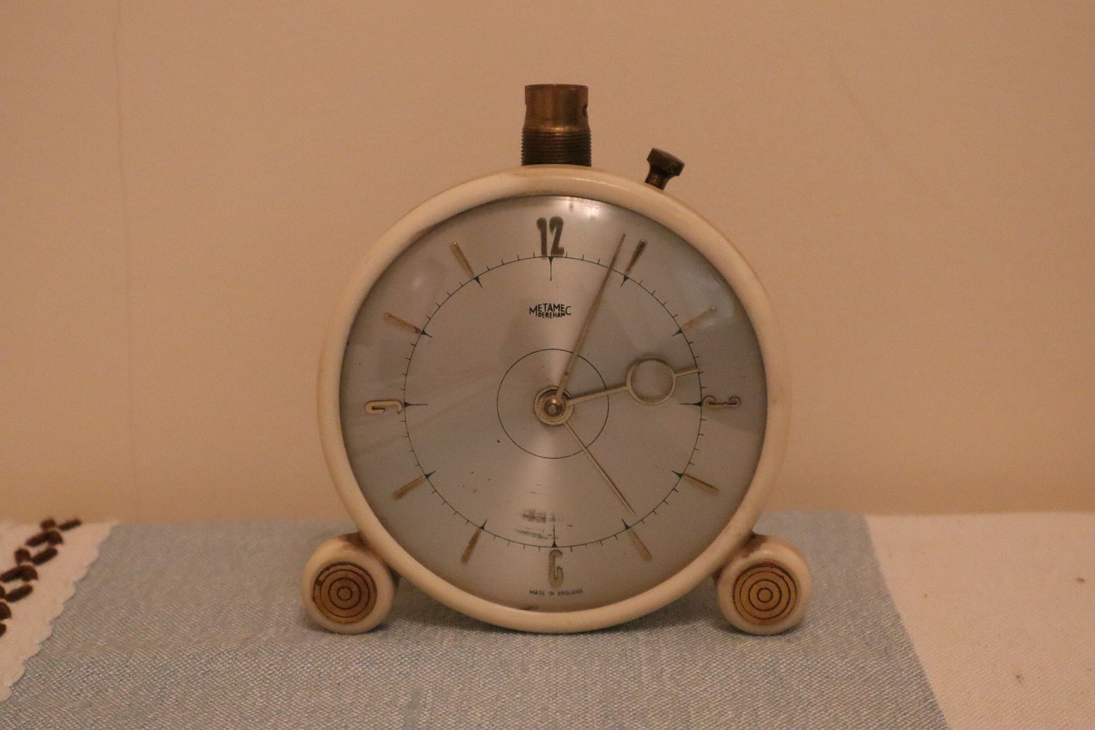 Vintage Metamec Alarm Clock Lamp Bedside Lamp / Alarm Clock | Etsy