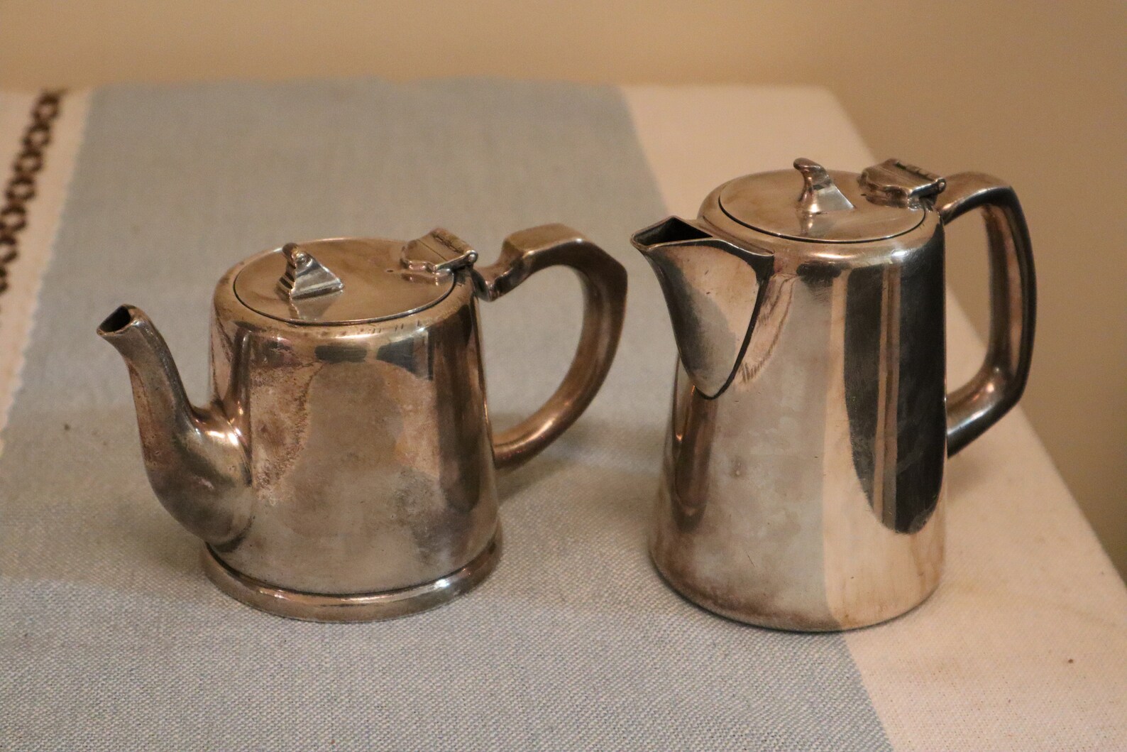 Pair of Mappin & b's Silver Plate Teapot / Jug / Etsy