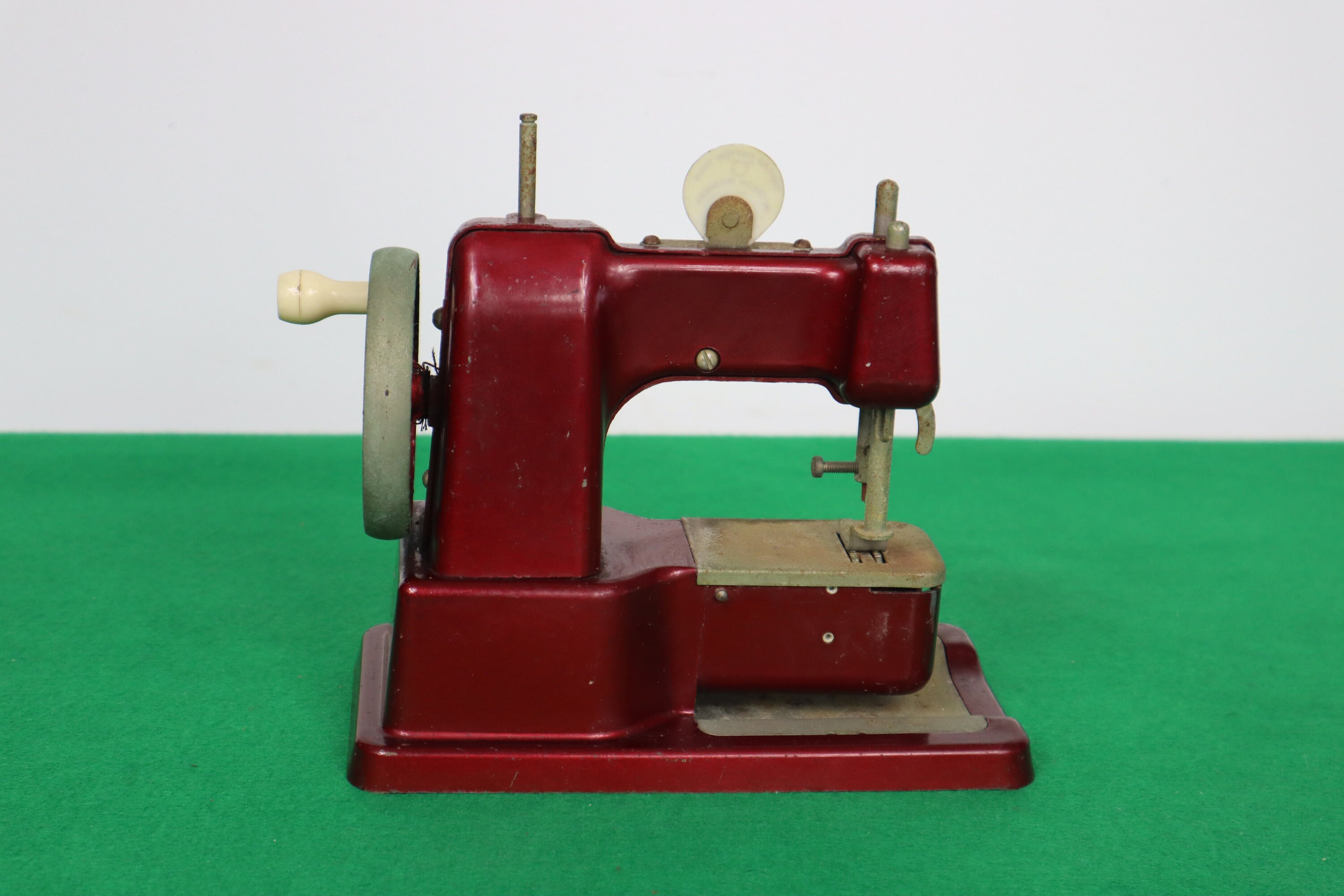 Vintage Vulcan Mini Sewing Machine Vulcan Childrens Sewing Etsy
