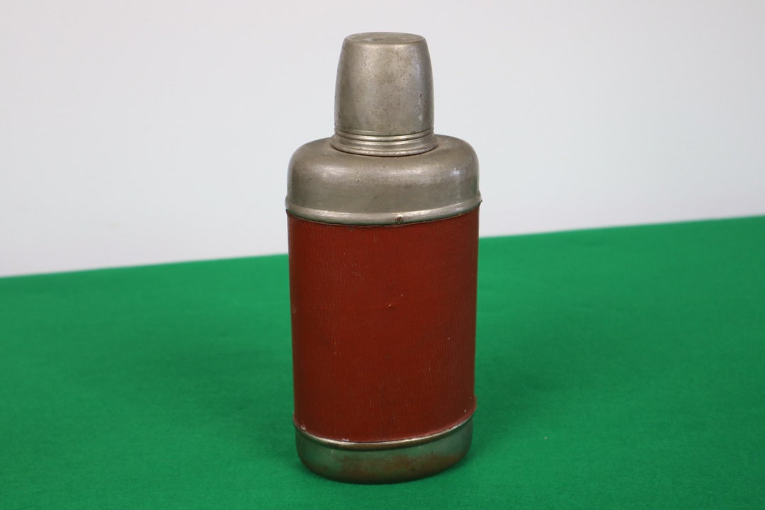 Original 1904 Thermos Flask Dated Feb 1904 German Made Vacco Seal Lid