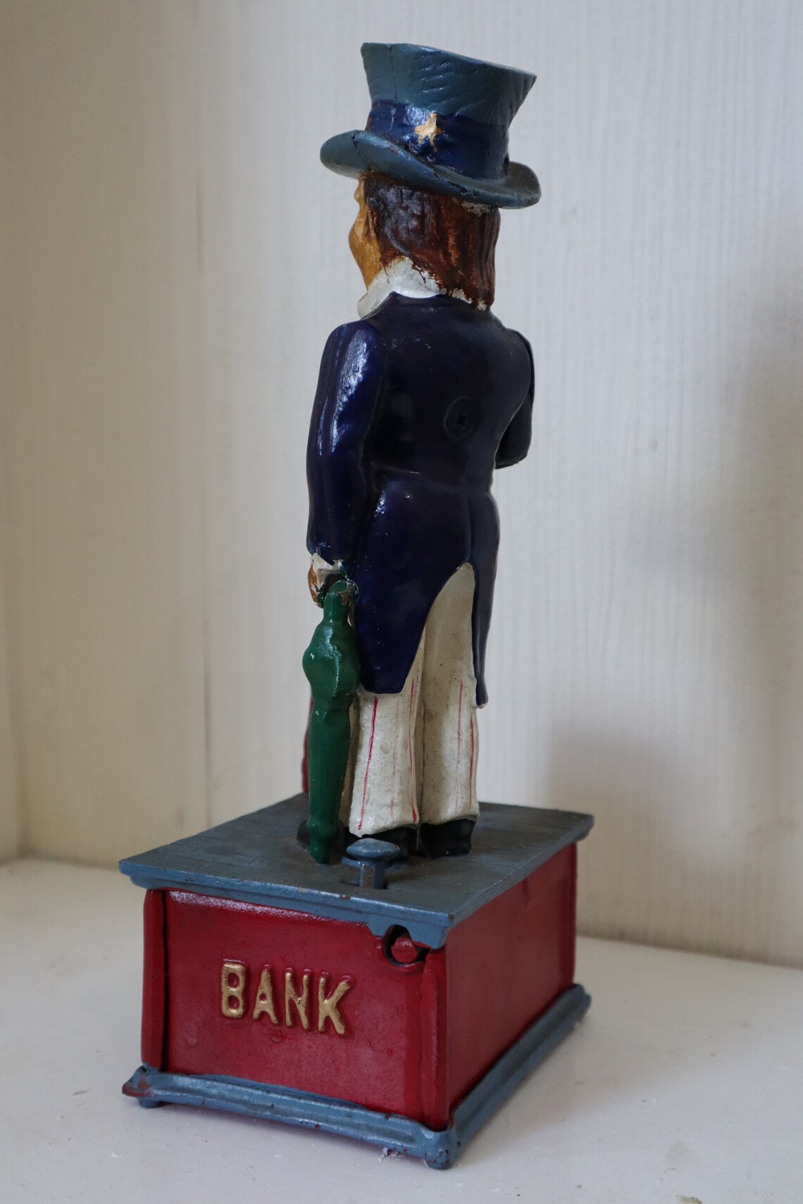 cast iron money bank