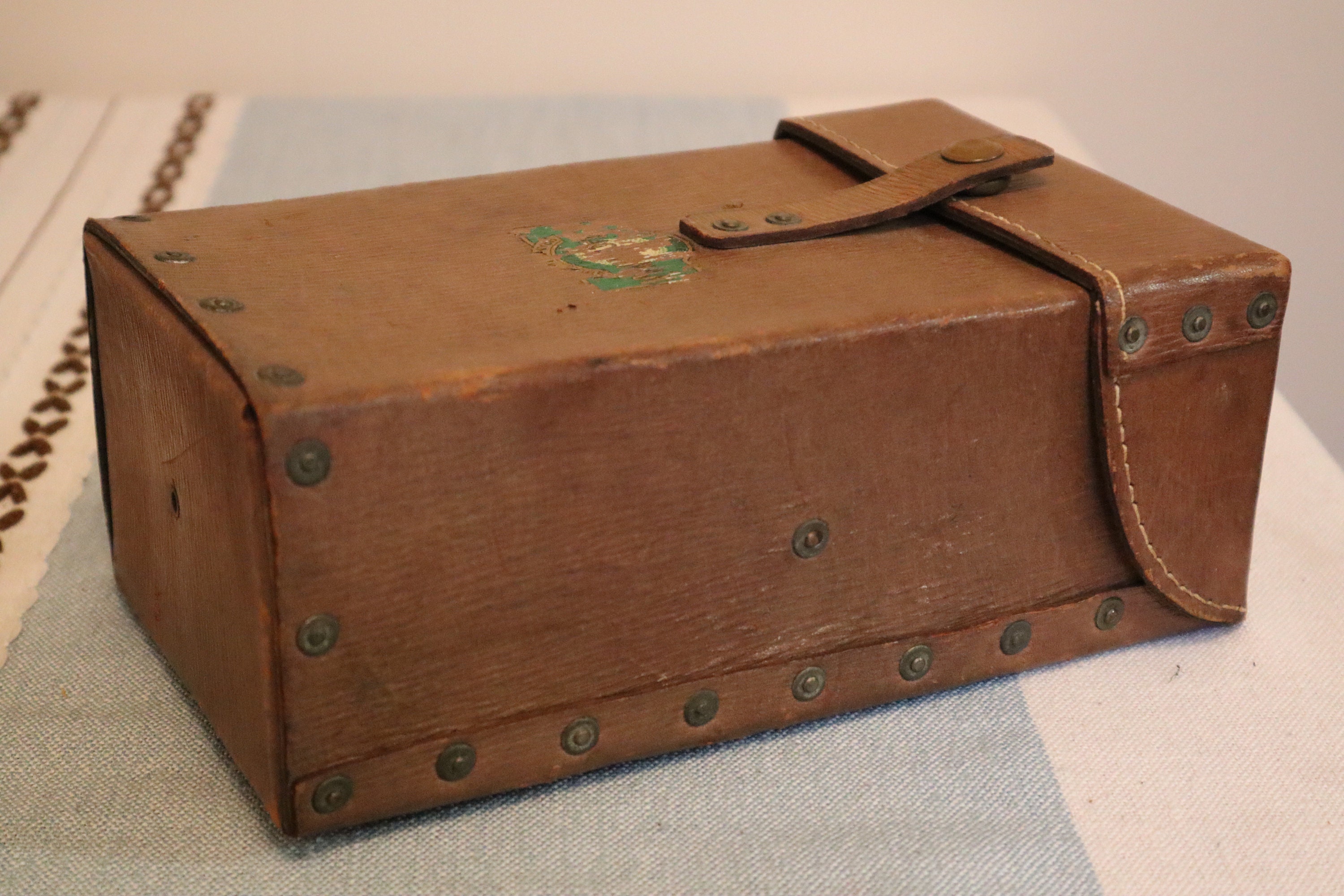 Vintage Leather Case Brown Leather Camera Case | Etsy