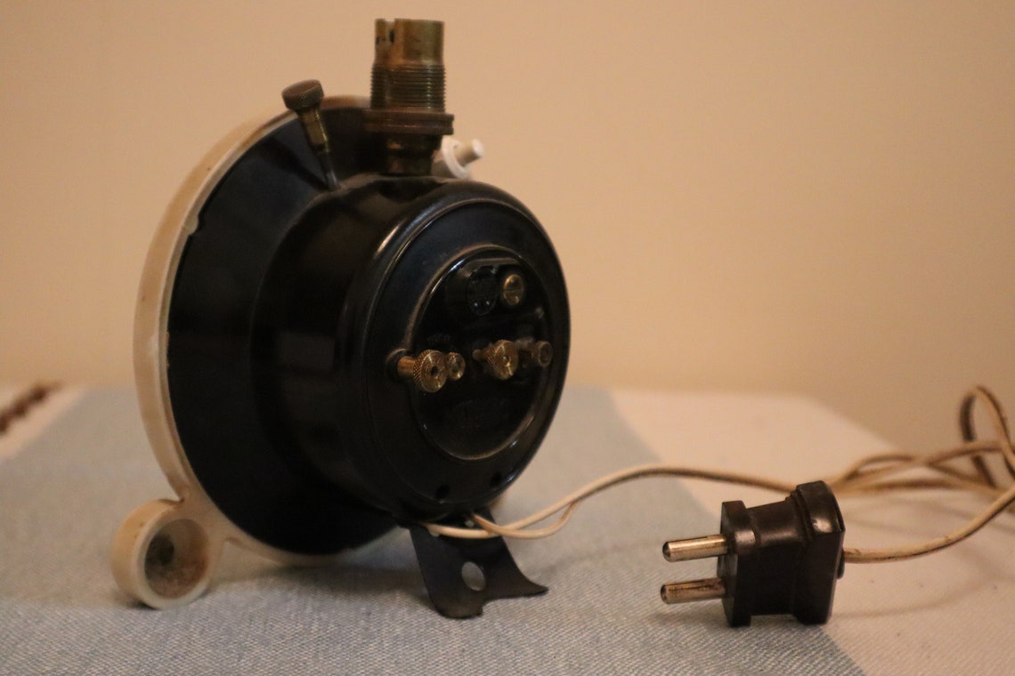 Vintage Metamec Alarm Clock Lamp Bedside Lamp / Alarm Clock | Etsy