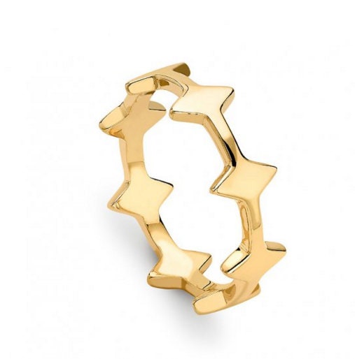 Gold Rhombus Ring Diamond Shape Ring Stacking Rings - Etsy Canada