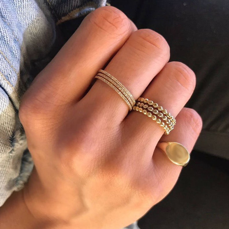 Signet ring, Gold pinky ring, Statement rings for women, Silver signet ring, Stackable ring, Statement ring, Pinky ring, Mens signet ring 