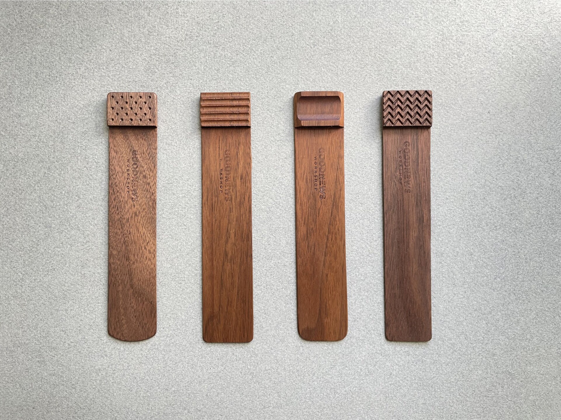 Edge Bookmark / Solid Wood Bookmark - Etsy