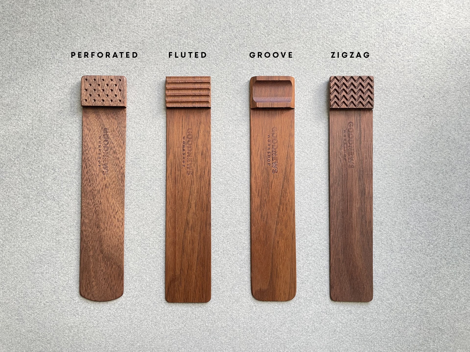 Edge Bookmark / Solid Wood Bookmark - Etsy