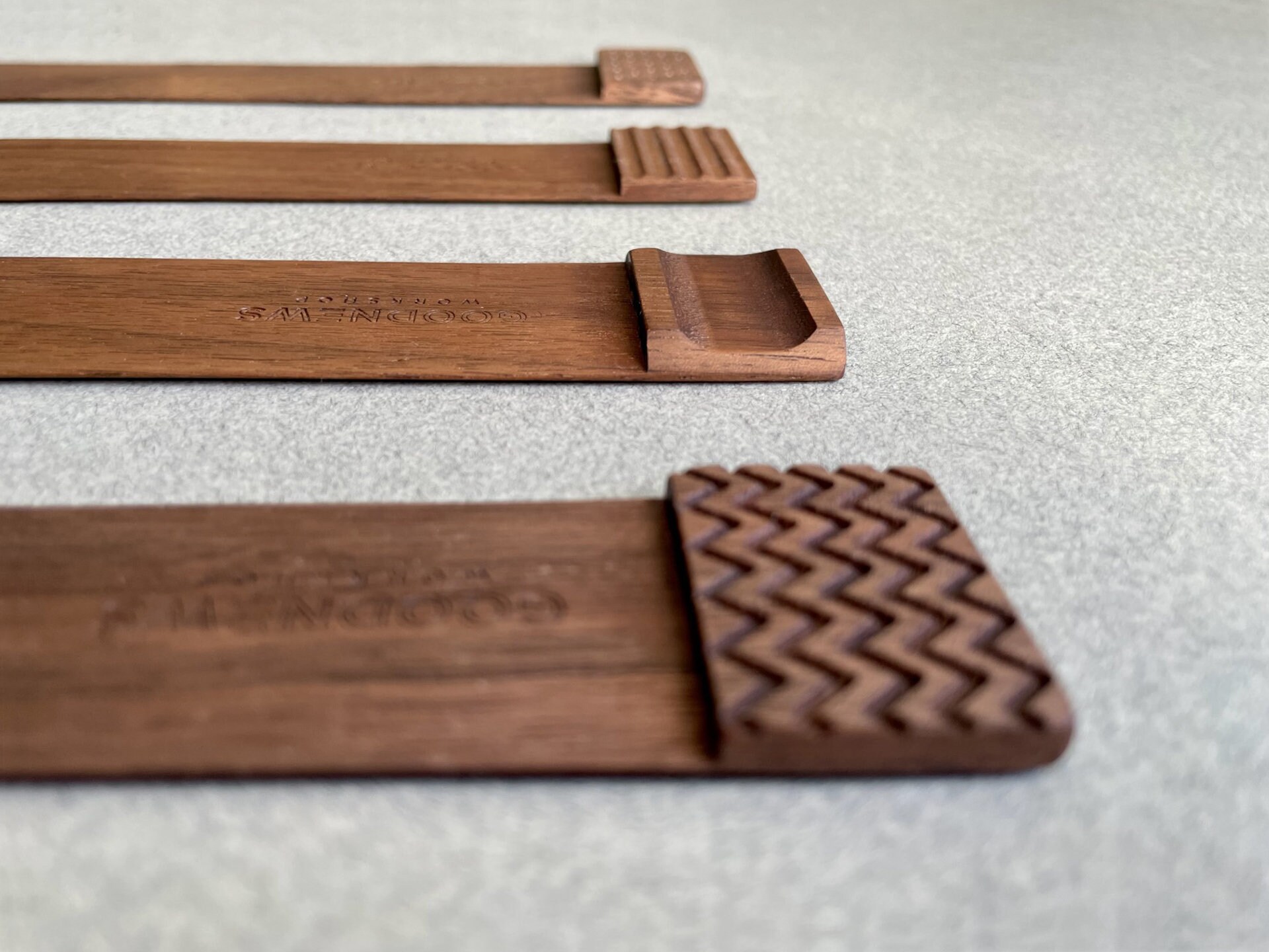 Edge Bookmark / Solid Wood Bookmark - Etsy