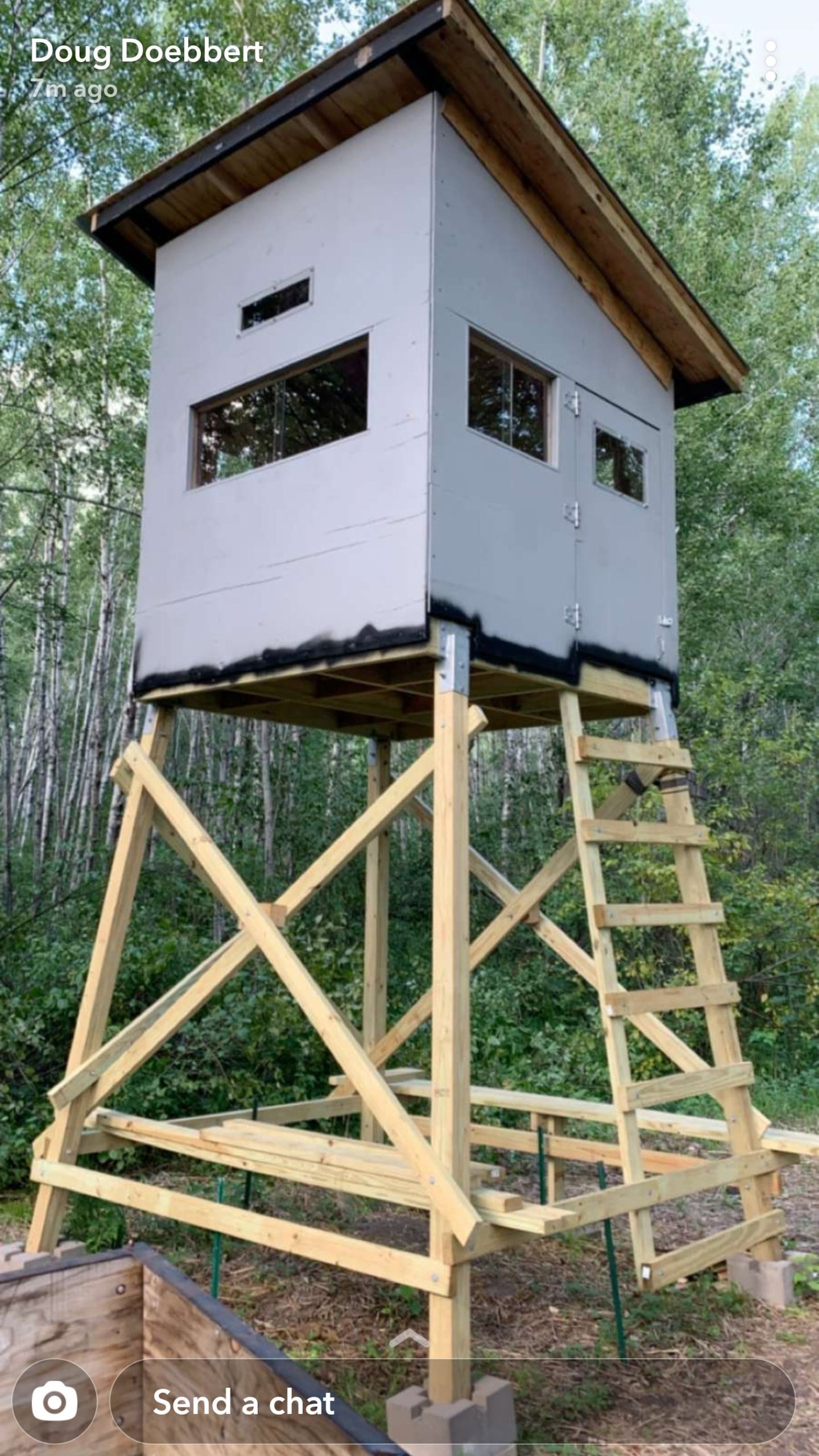 Deer Stand Brackets 4 Piece Set DIY Hunting Platform Etsy