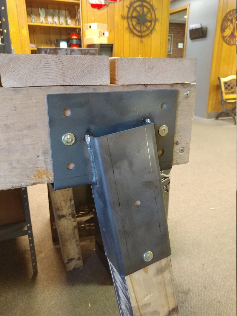 Deer Stand Brackets set 4 Pieces Etsy