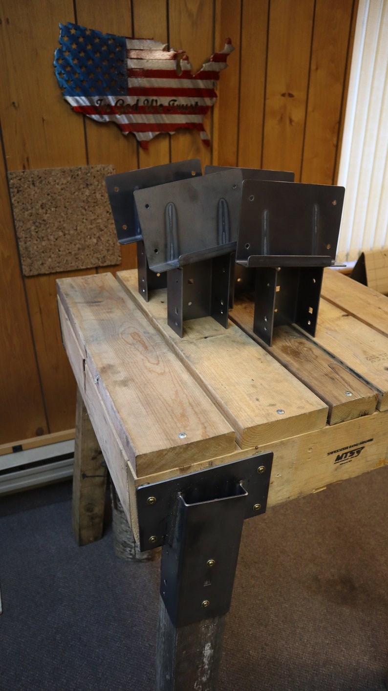 Deer Stand Brackets 4 Piece Set DIY Hunting Platform Etsy