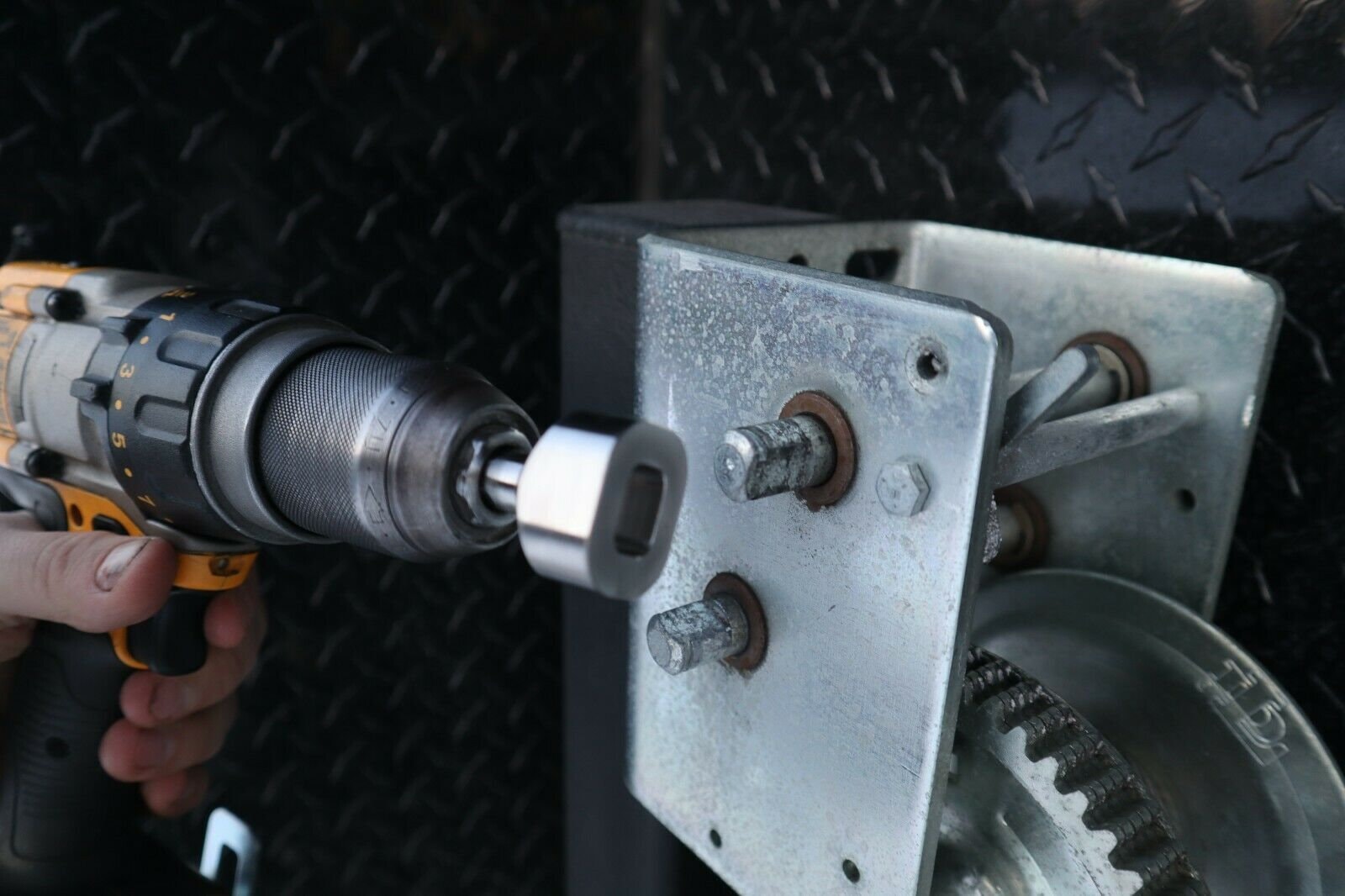 Ice House Winch Adapter for Cordless Drill Etsy