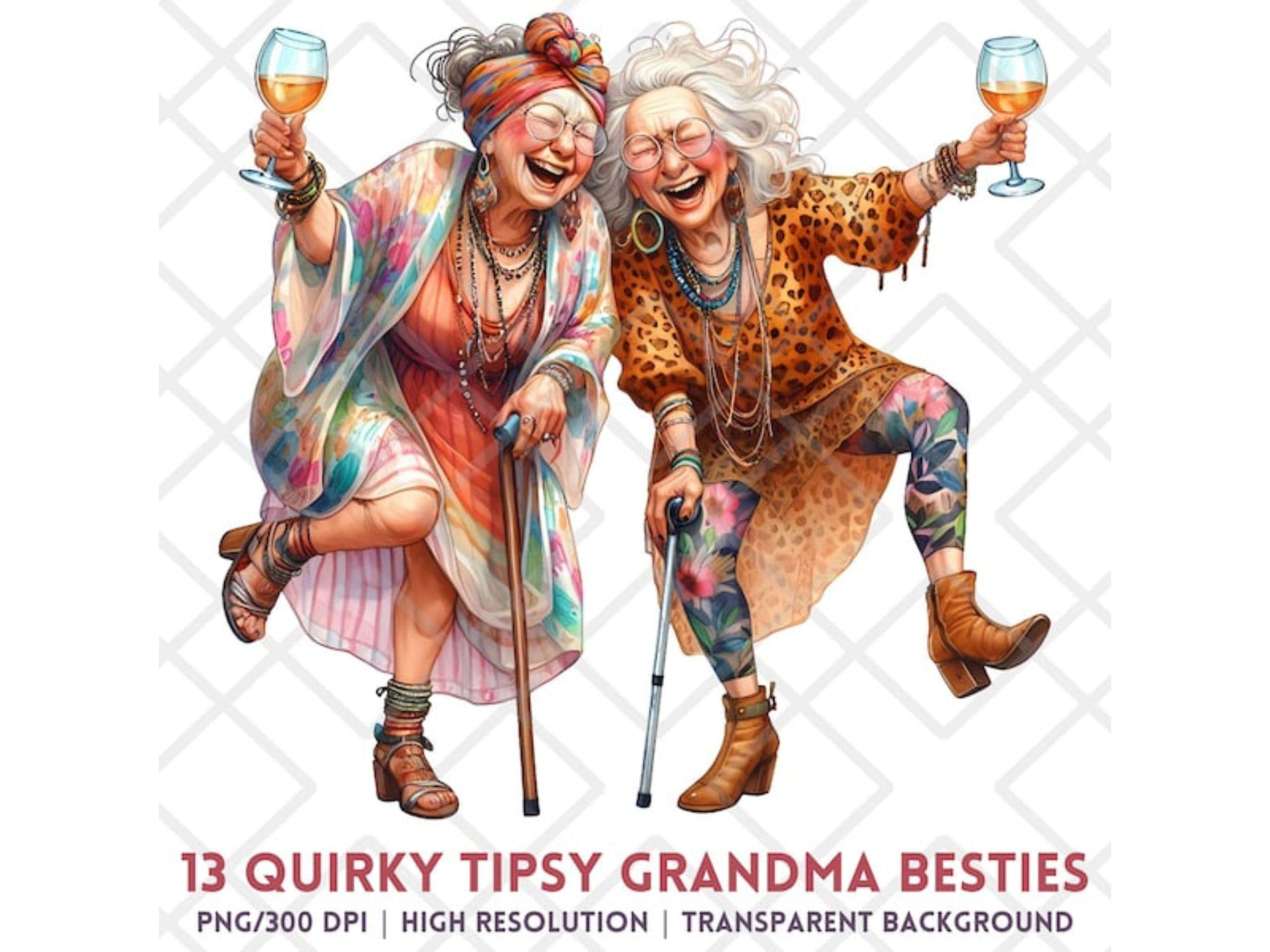 Free Clip Art Old Ladies Birthday Funny Old Ladies Pictures, image size:2700x2025