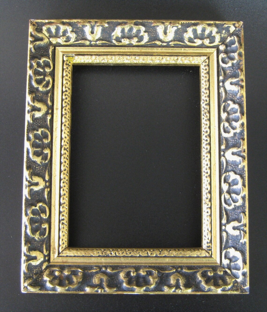 Vintage Gilt Miniature Picture Frame. Small gilt photo frame. Etsy